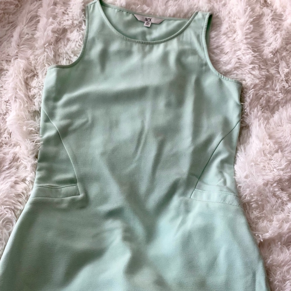Mint green double pocket dress by Jack - Picture 3 of 5